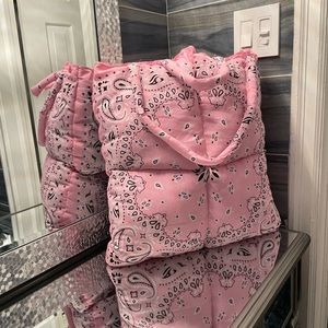 Bandana Puffer Tote bag